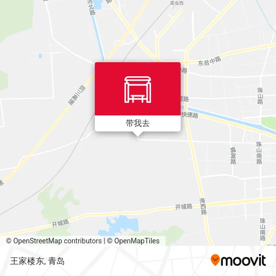 王家楼东地图