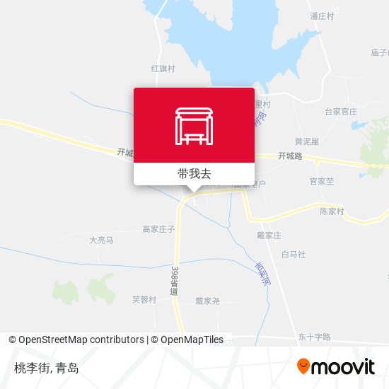 桃李街地图