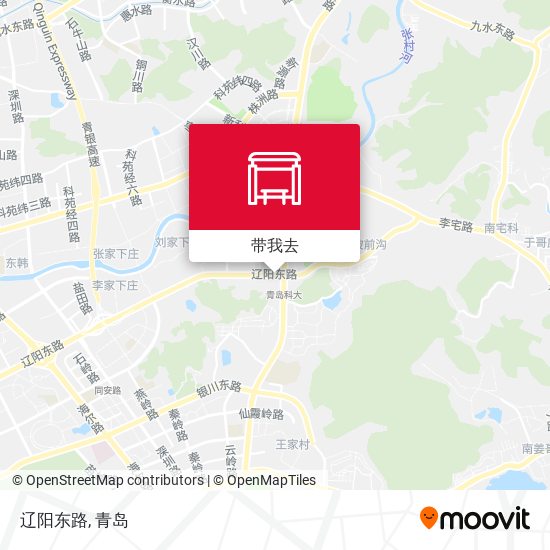 辽阳东路地图