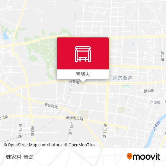 魏家村地图
