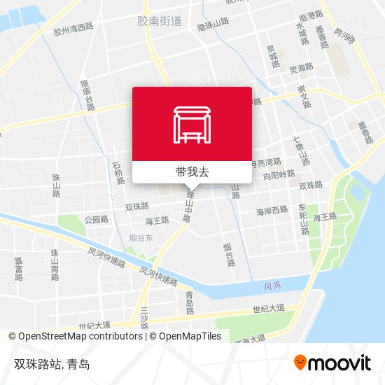 双珠路站地图