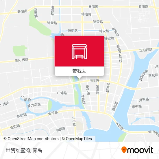 世贸红墅湾地图