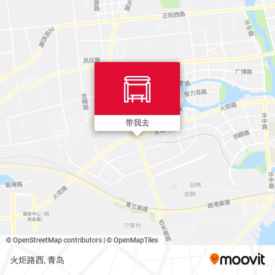 火炬路西地图