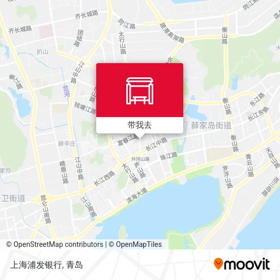 上海浦发银行地图