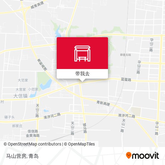 马山营房地图