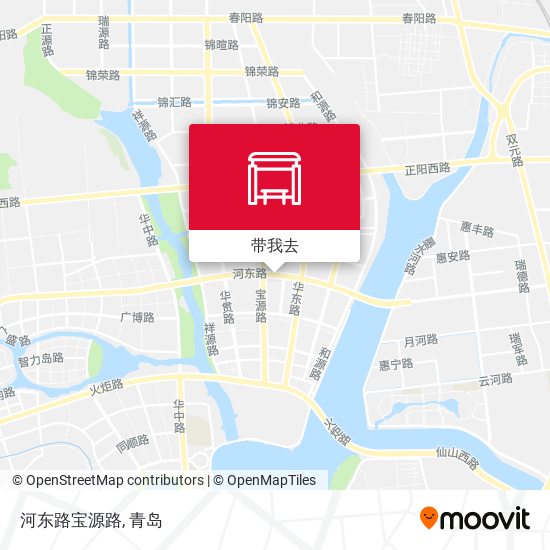 河东路宝源路地图