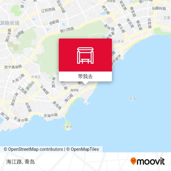 海江路地图