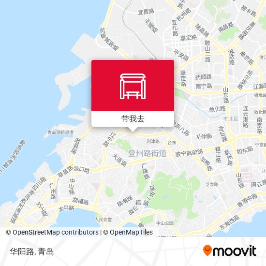 华阳路地图