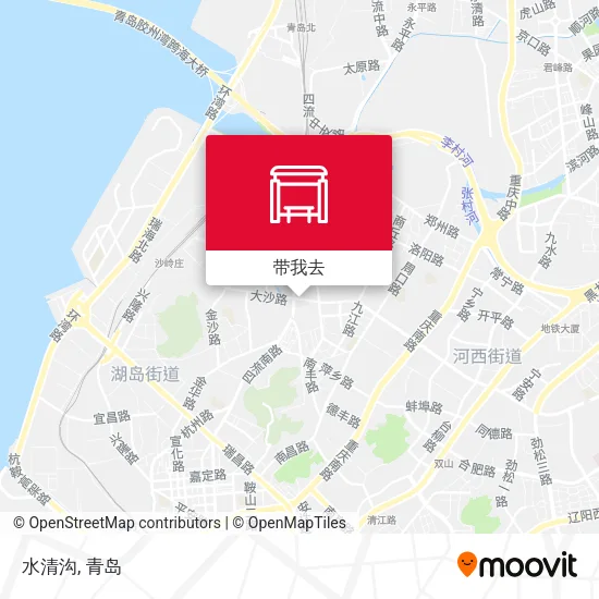 水清沟地图