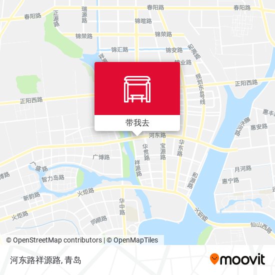 河东路祥源路地图