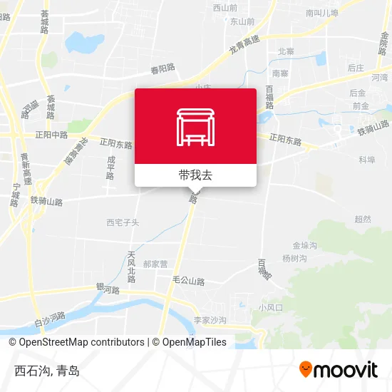 西石沟地图