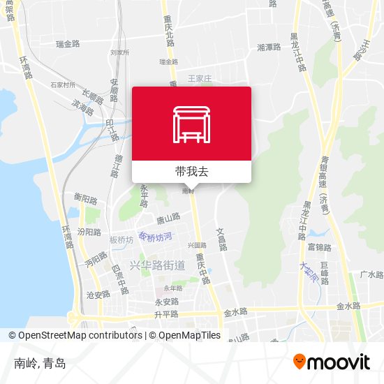 南岭地图