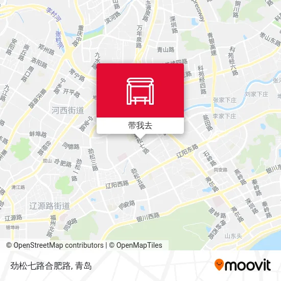 劲松七路合肥路地图