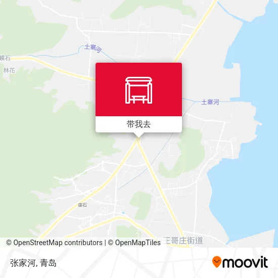 张家河地图