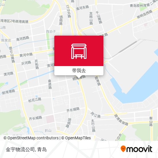 金宇物流公司地图