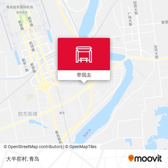 大半窑村地图