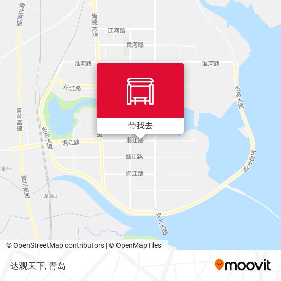 达观天下地图