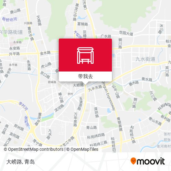 大崂路地图