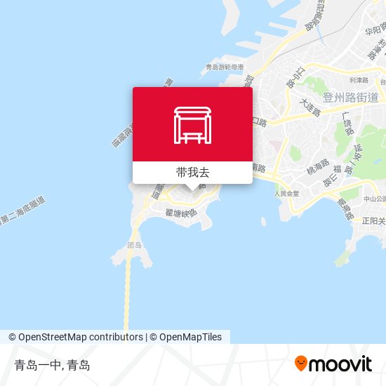 青岛一中地图