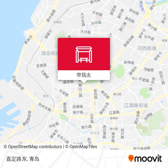 嘉定路东地图