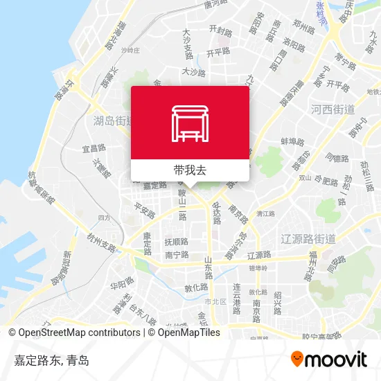 嘉定路东地图