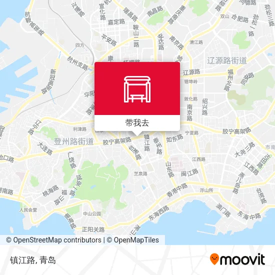 镇江路地图