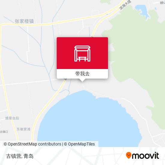 古镇营地图