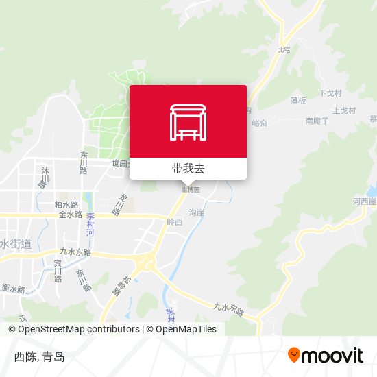 西陈地图