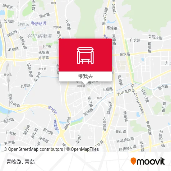 青峰路地图