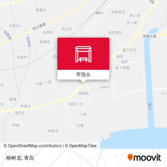 柳树底地图