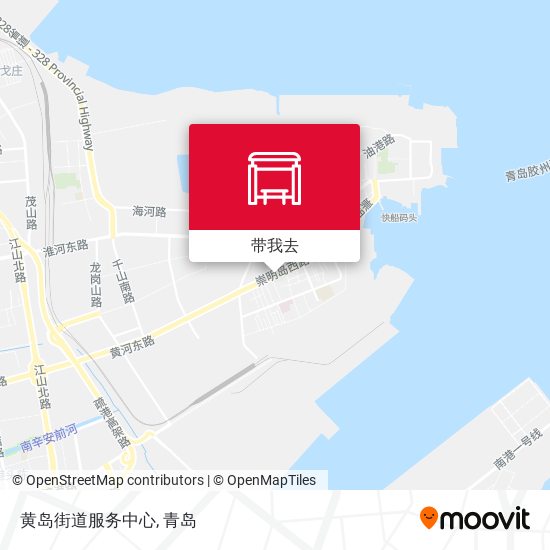 黄岛街道服务中心地图