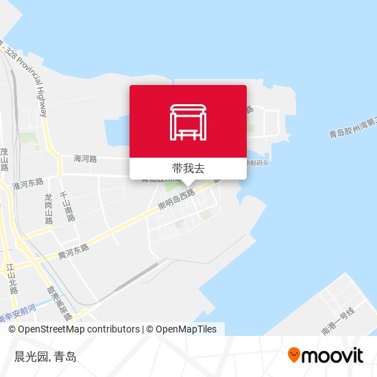 晨光园地图