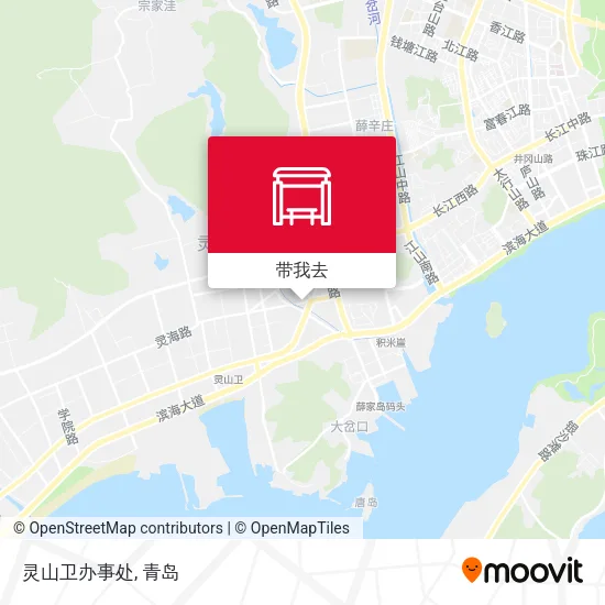 灵山卫办事处地图