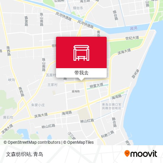 文森纺织站地图