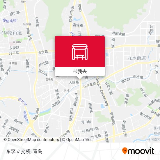 东李立交桥地图