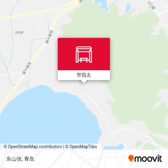 东山张地图