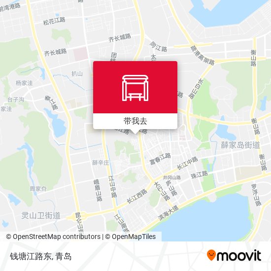 钱塘江路东地图