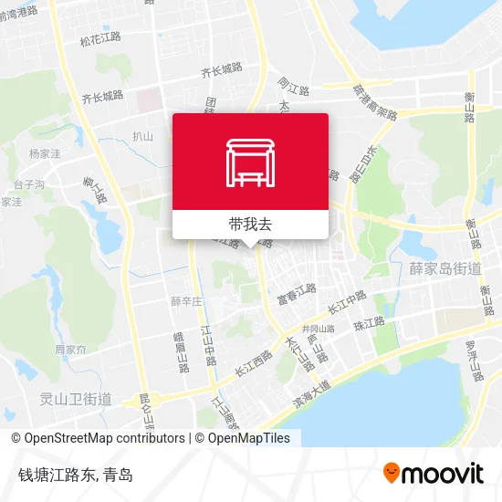 钱塘江路东地图