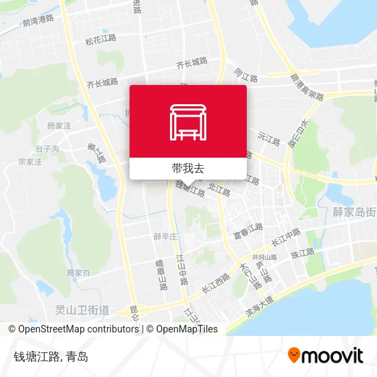 钱塘江路地图