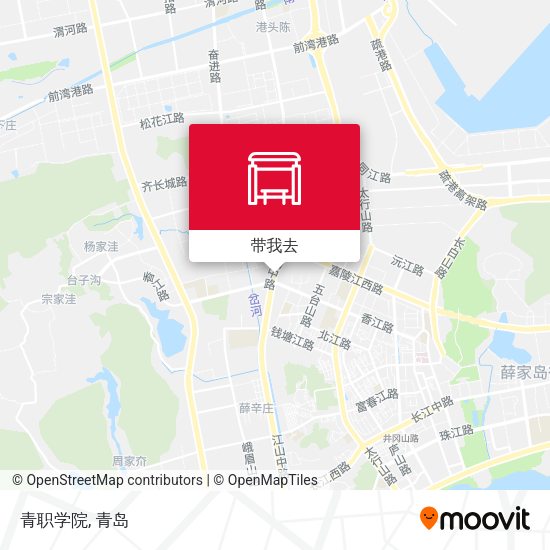 青职学院地图