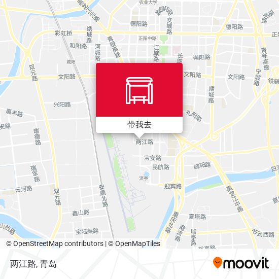 两江路地图