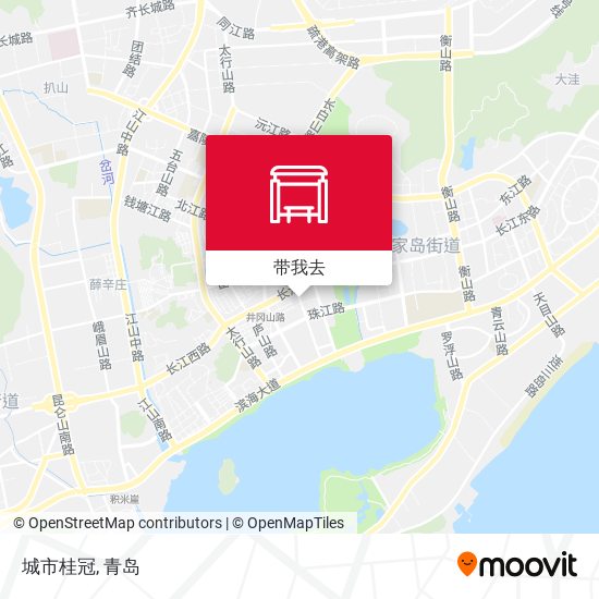 城市桂冠地图