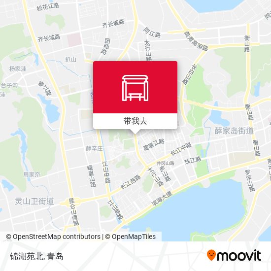 锦湖苑北地图