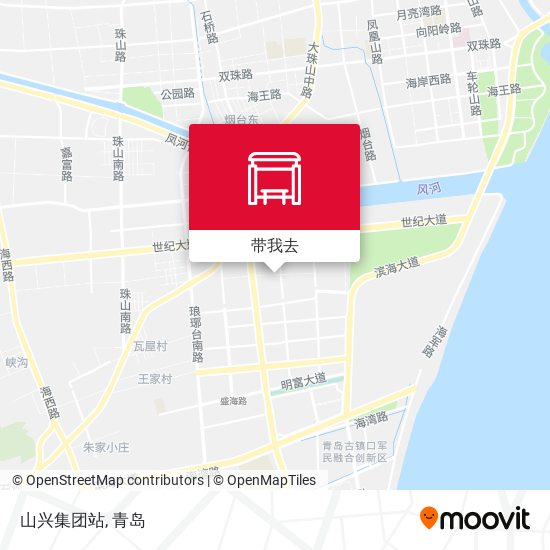 山兴集团站地图