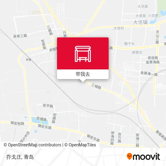 乔戈庄地图