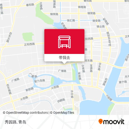 秀园路地图