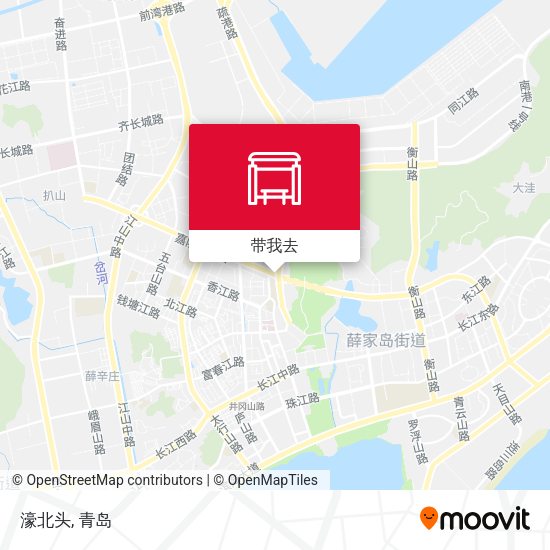 濠北头地图