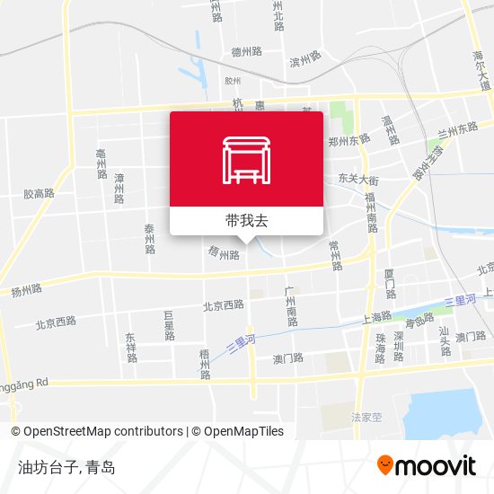油坊台子地图