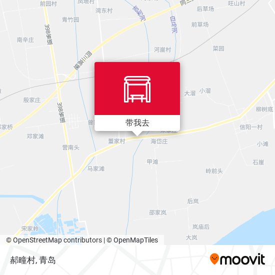 郝疃村地图