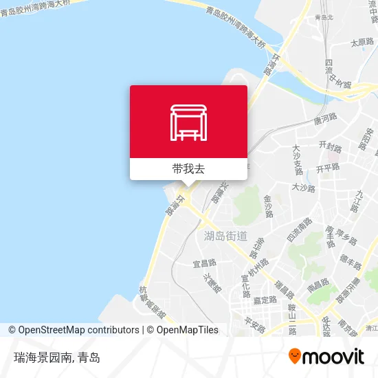 瑞海景园南地图